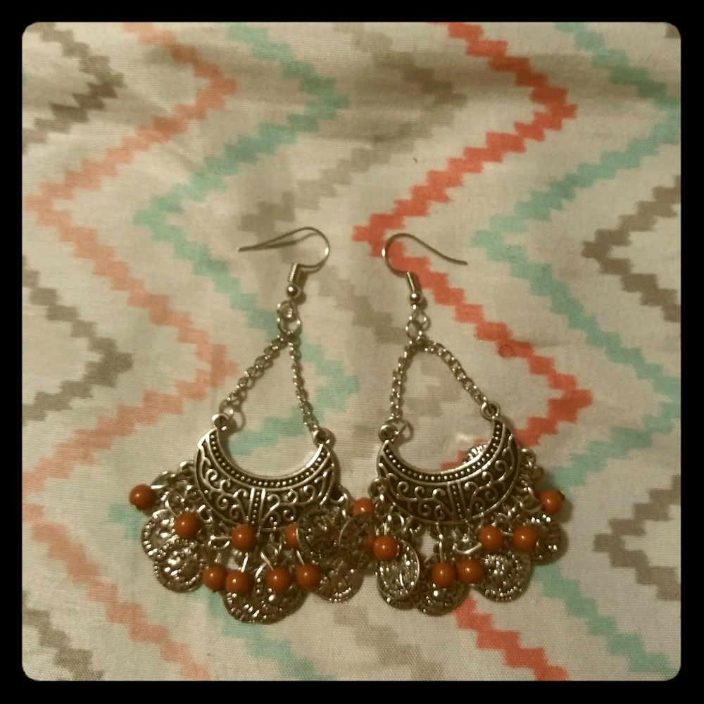 Brown Earrings